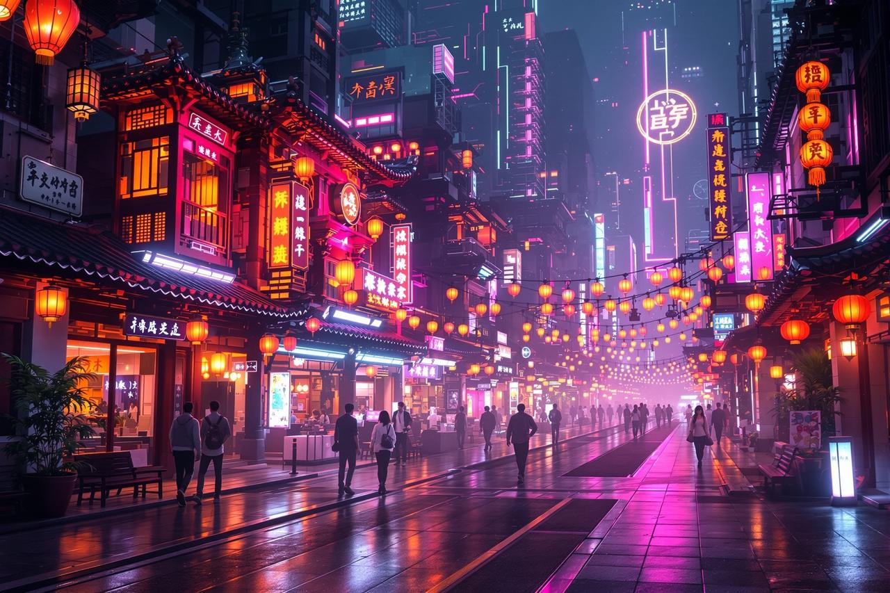 伦理影视-赛博朋克美学：当东方遇见未来